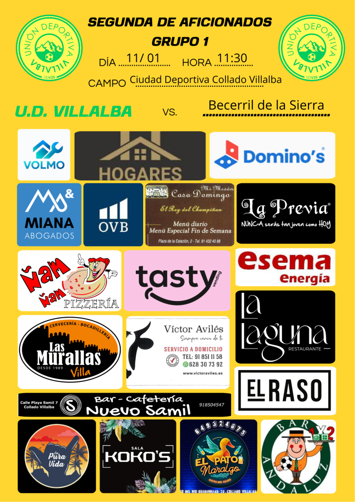 Senior vs Becerril de la Sierra SEGUNDA DE AFICIONADOS GRUPO 1 724x1024